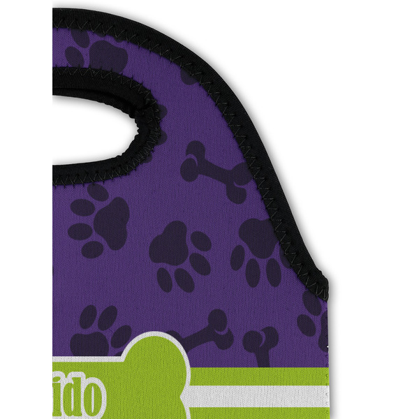 Pawprints & Bones Double Wine Tote - Detail 1 (new)