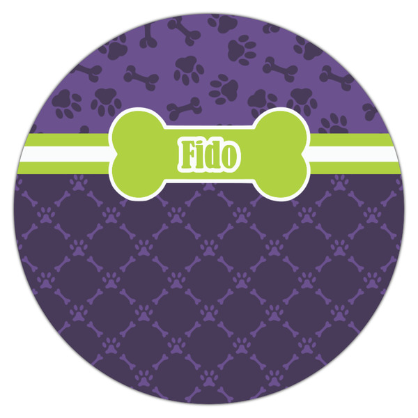 Pawprints & Bones Drink Topper - Medium - Single