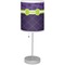 Pawprints & Bones Lamp with Drum Shade (Personalized)