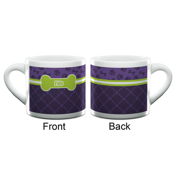 Pawprints & Bones Espresso Cup - 6oz (Double Shot) (APPROVAL)