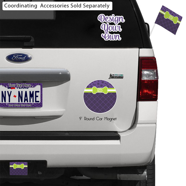 Pawprints & Bones Exterior Car Accessories