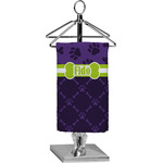 Pawprints & Bones Finger Tip Towel - Full Print (Personalized)