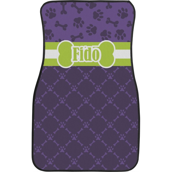 Pawprints & Bones Front Seat Car Mat