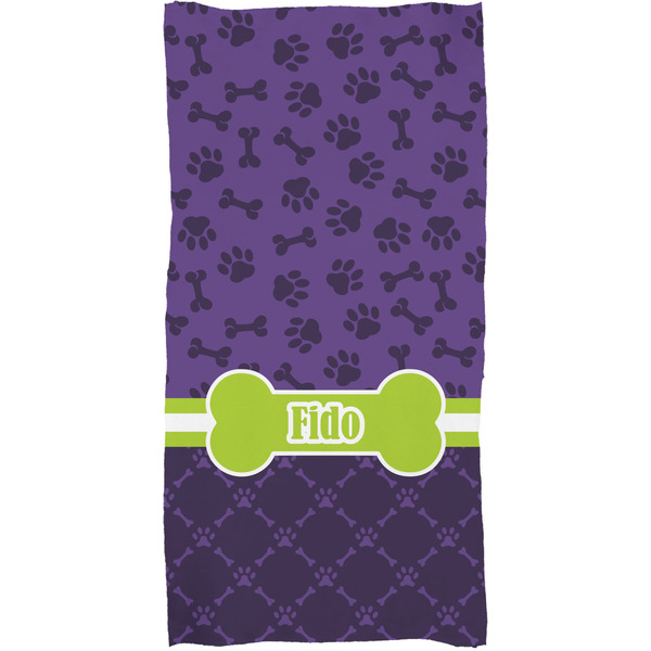 Pawprints & Bones Full Sized Bath Towel - Apvl