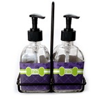 Pawprints & Bones Glass Soap & Lotion Bottles (Personalized)