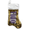 Pawprints & Bones Reversible Sequin Stocking - Gold (Personalized)