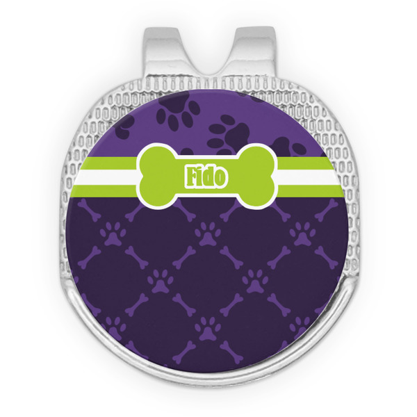 Pawprints & Bones Golf Ball Hat Clip Marker - Apvl