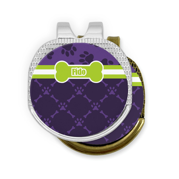 Pawprints & Bones Golf Ball Marker Hat Clip - PARENT/MAIN