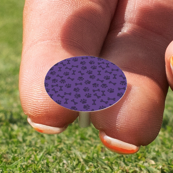 Pawprints & Bones Golf Tees & Ball Markers Set - Marker