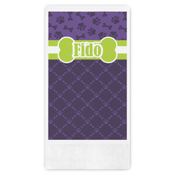 Pawprints & Bones Guest Paper Towels - Full Color (Personalized)