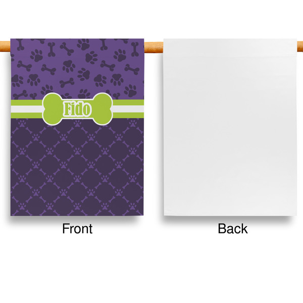 Pawprints & Bones House Flags - Single Sided - APPROVAL