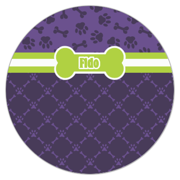 Pawprints & Bones Icing Circle - XSmall - Single