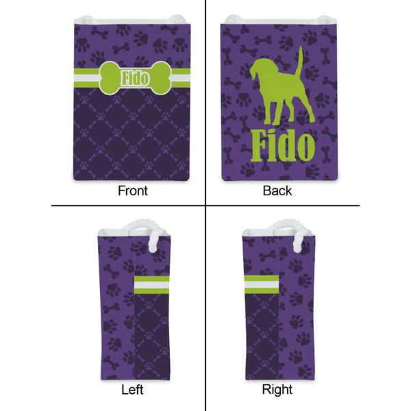 Pawprints & Bones Jewelry Gift Bag - Matte - Approval