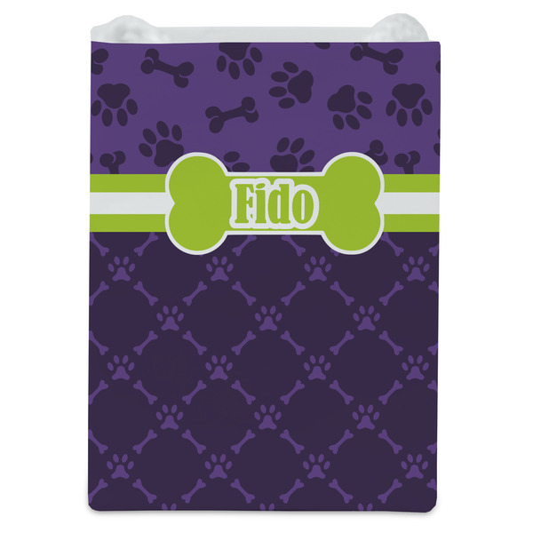 Pawprints & Bones Jewelry Gift Bag - Matte - Front