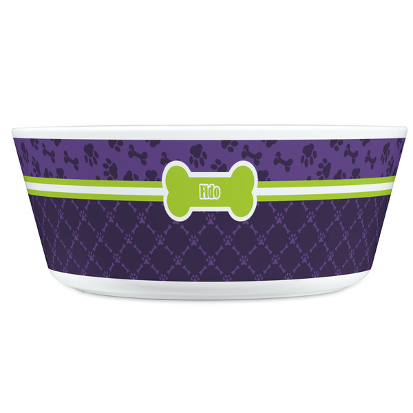 Pawprints & Bones Kids Bowls - FRONT