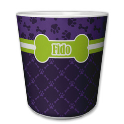 Pawprints & Bones Plastic Tumbler 6oz (Personalized)