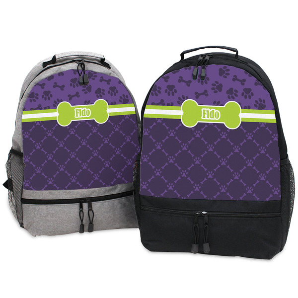 Pawprints & Bones Large Backpacks - Both