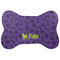 Pawprints & Bones Bone Shaped Dog Food Mat (Personalized)