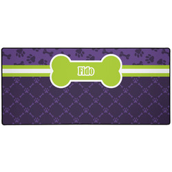 Pawprints & Bones Gaming Mouse Pad (Personalized)