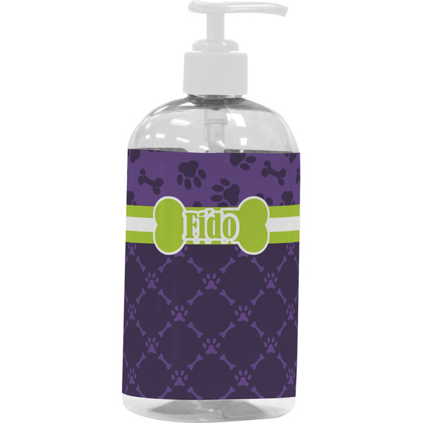 Pawprints & Bones Large Liquid Dispenser (16 oz) - White