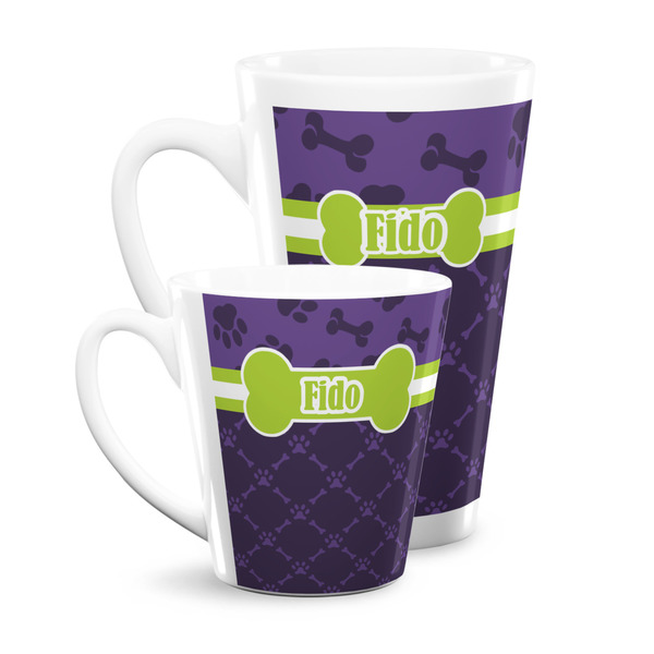 Pawprints & Bones Latte Mugs Main