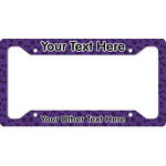 Pawprints & Bones License Plate Frame (Personalized)