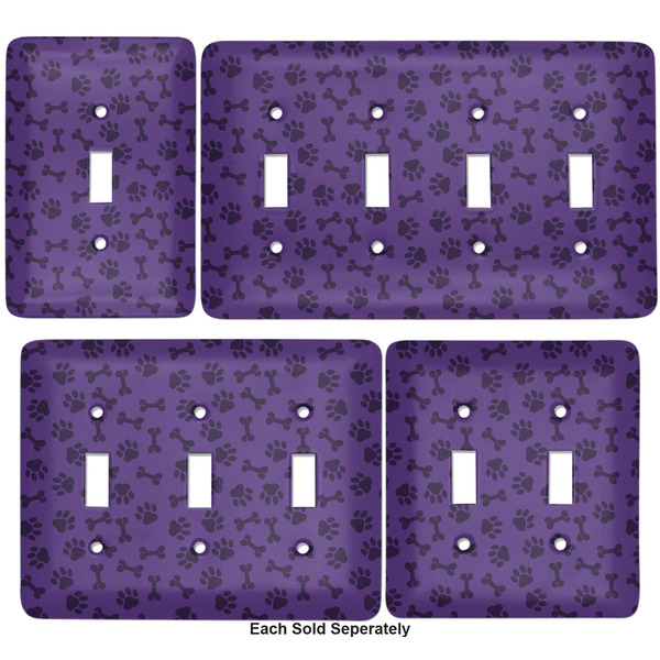Pawprints & Bones Light Switch Covers all sizes