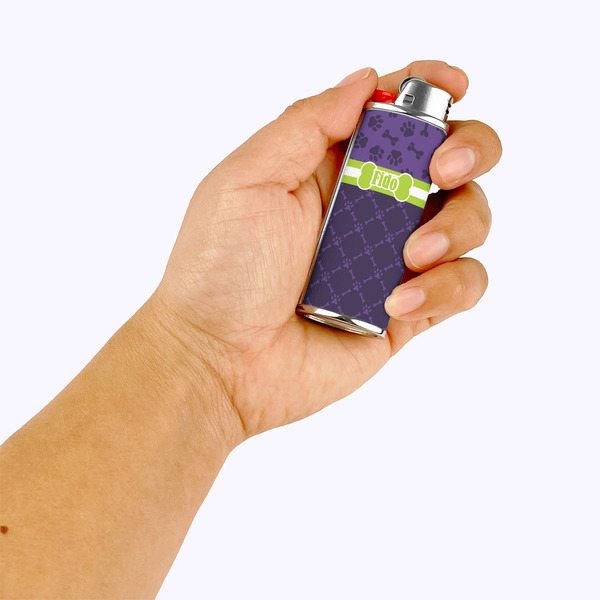 Pawprints & Bones Lighter Case - LIFESTYLE