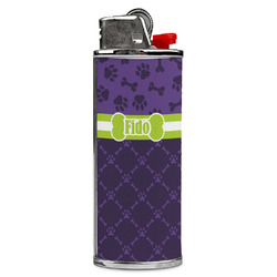 Pawprints & Bones Case for BIC Lighters (Personalized)
