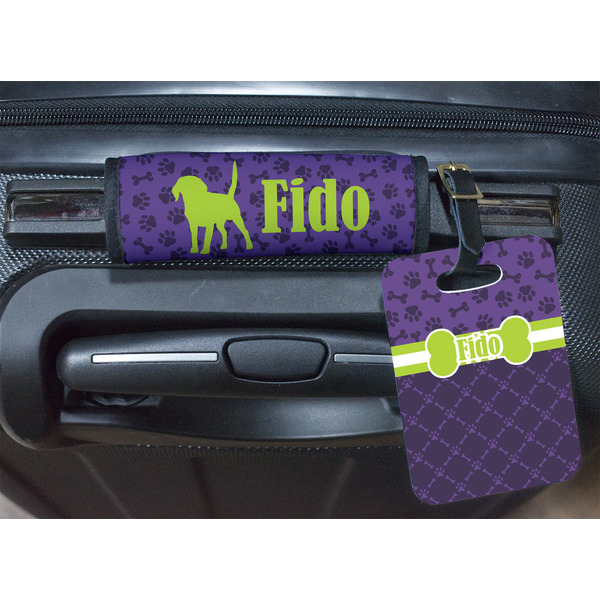 Pawprints & Bones Luggage Wrap & Tag