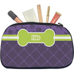 Pawprints & Bones Makeup / Cosmetic Bag - Medium (Personalized)