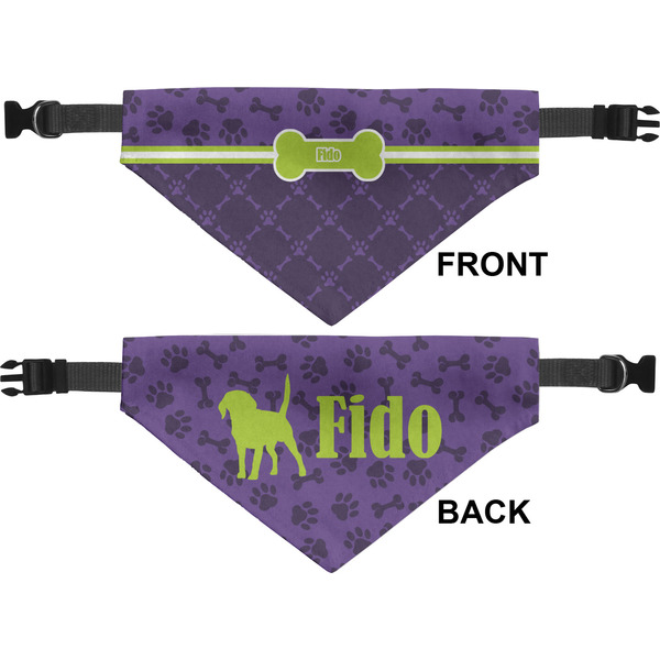 Pawprints & Bones Medium Dog Bandana Approval