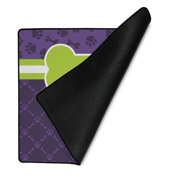 Pawprints & Bones Medium Gaming Mats - FRONT W/FOLD
