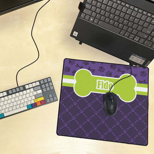 Pawprints & Bones Medium Gaming Mats - LIFESTYLE