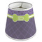 Pawprints & Bones Poly Film Empire Lampshade - Angle View