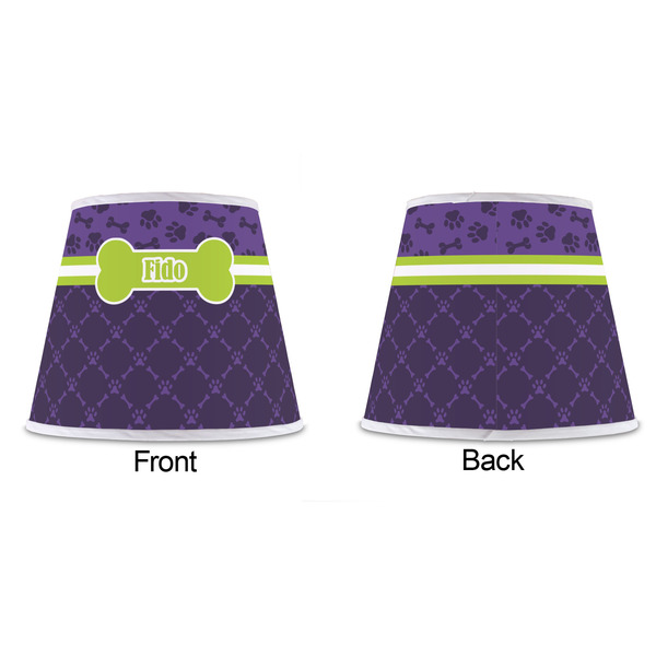 Pawprints & Bones Poly Film Empire Lampshade - Approval