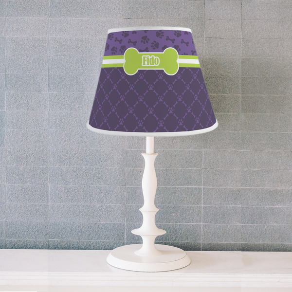 Pawprints & Bones Poly Film Empire Lampshade - Lifestyle