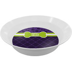 Pawprints & Bones Melamine Bowl (Personalized)