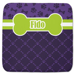 Pawprints & Bones Memory Foam Bath Mat - 48"x48" (Personalized)