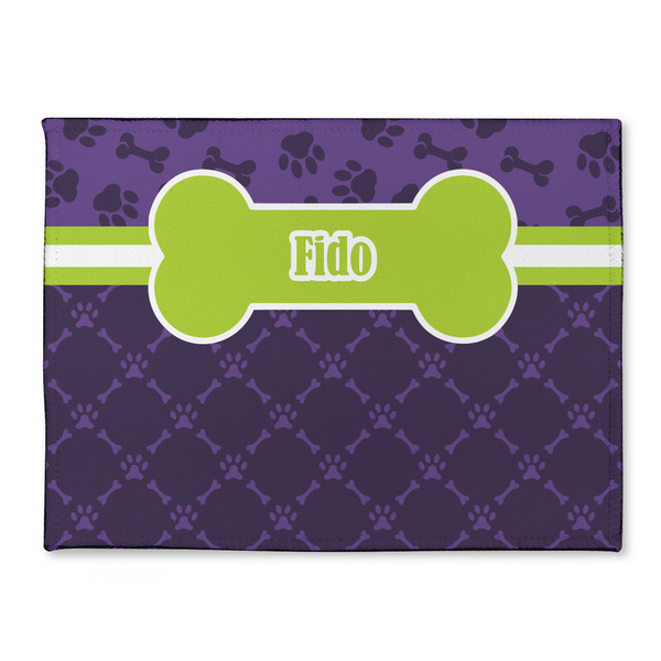 Custom Pawprints & Bones Microfiber Screen Cleaner (Personalized)