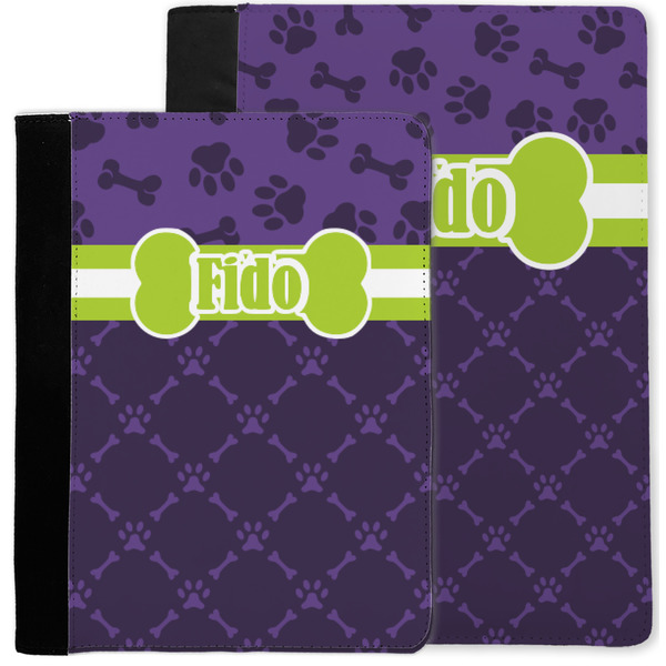 Pawprints & Bones Notebook Padfolio - MAIN