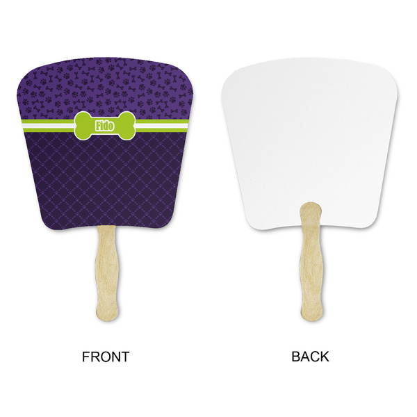 Pawprints & Bones Paper Fans - Approval