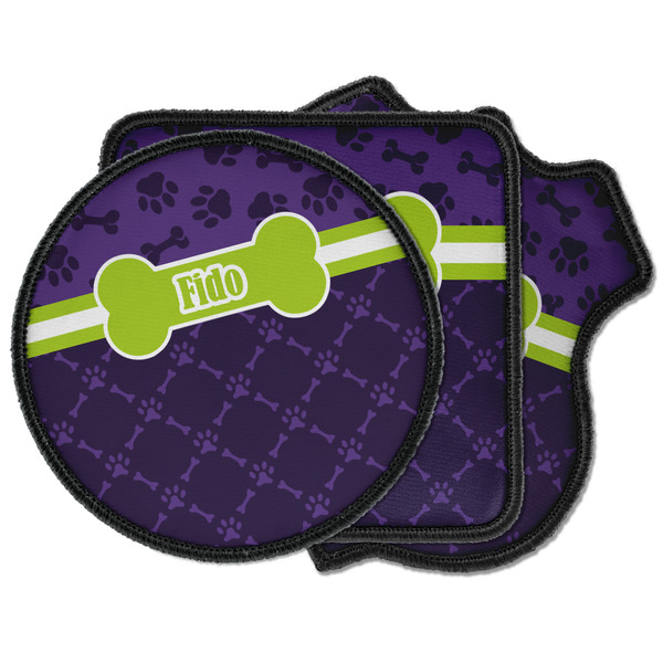 Custom Pawprints & Bones Iron on Patches (Personalized)