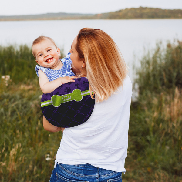 Pawprints & Bones Peanut Shaped Burp - Lifestyle