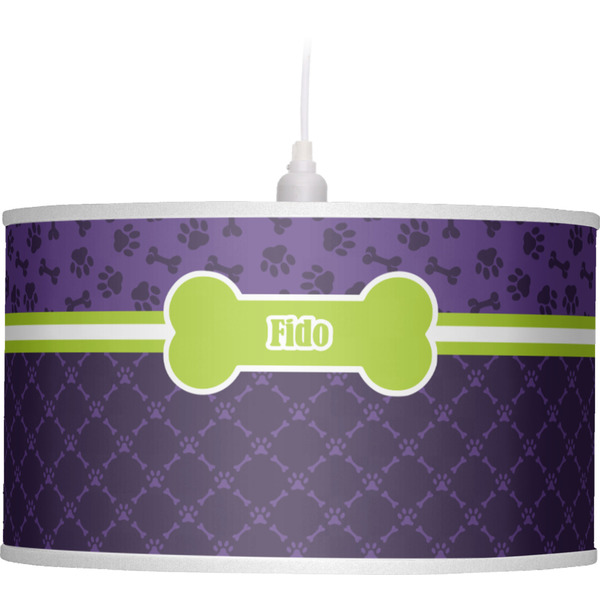 Pawprints & Bones Pendant Lamp Shade