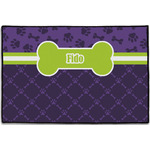 Pawprints & Bones Door Mat - 36"x24" (Personalized)