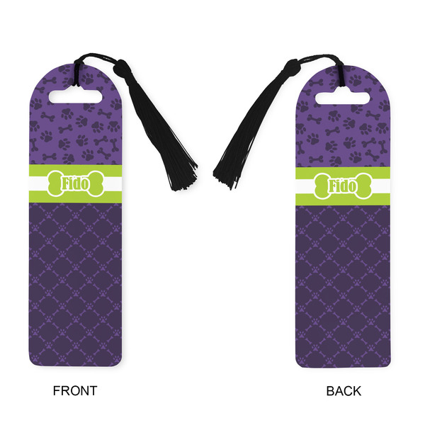 Pawprints & Bones Plastic Bookmarks - Approval
