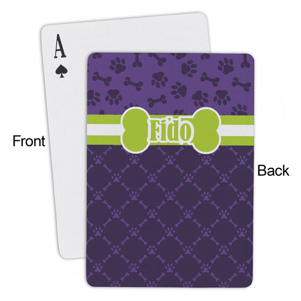 Pawprints & Bones Playing Cards - Approval