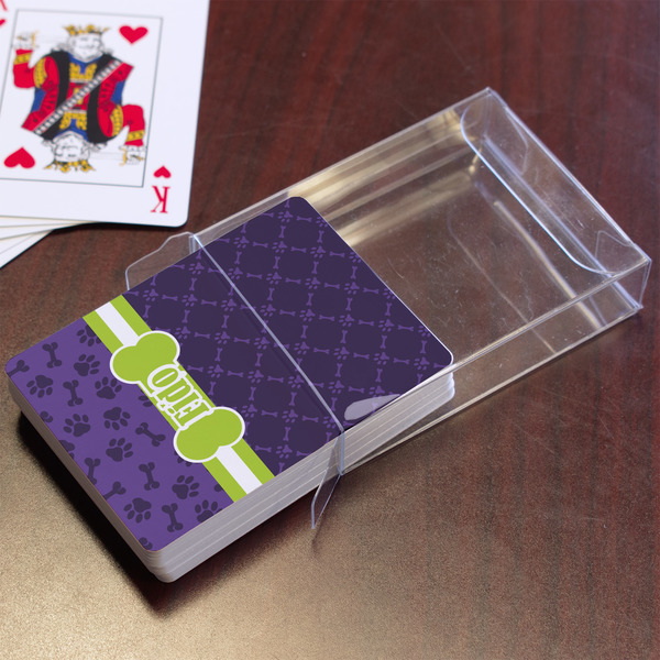 Pawprints & Bones Playing Cards - In Package