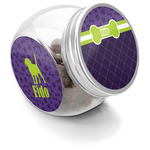 Pawprints & Bones Puppy Treat Jar (Personalized)